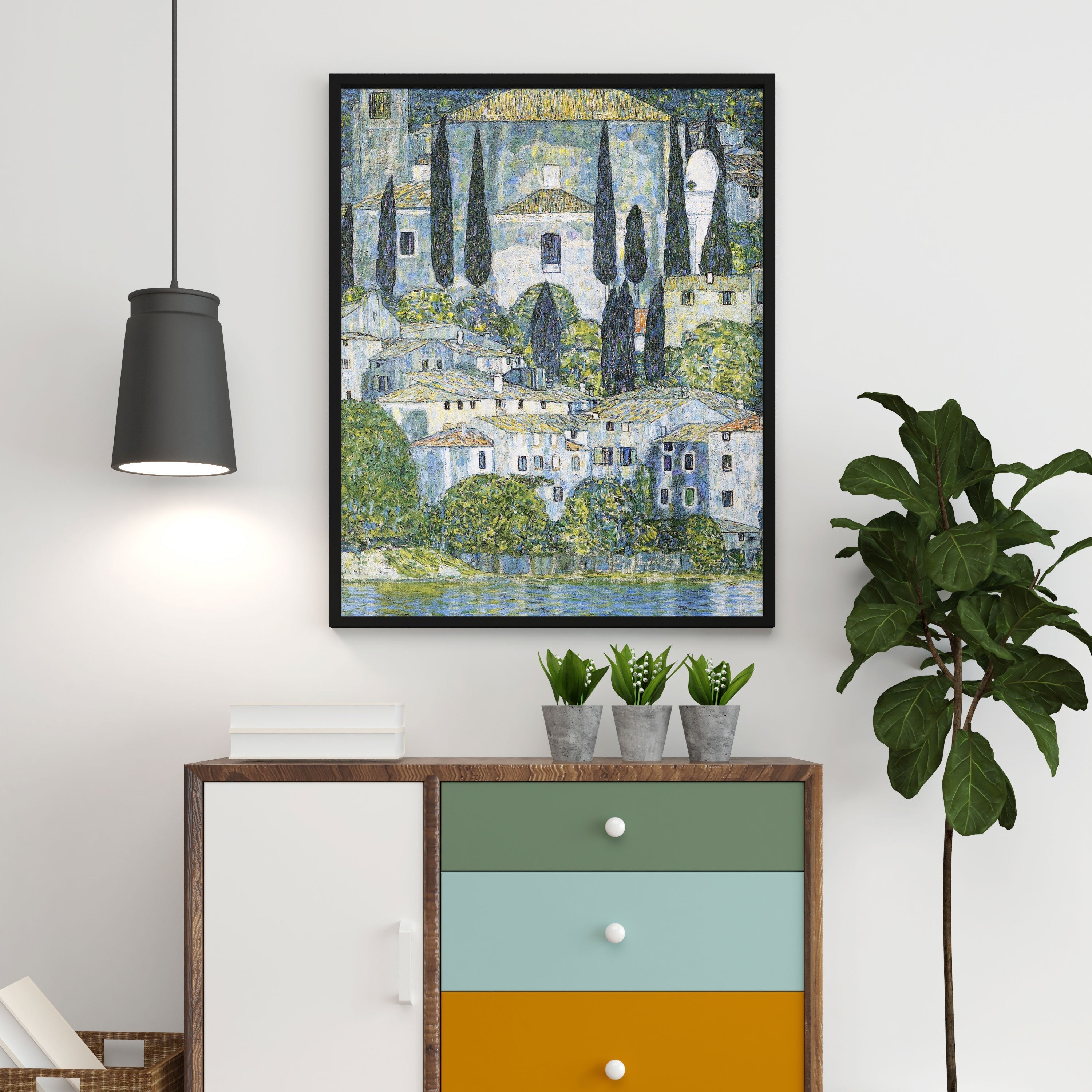 Kirche in Cassone - Hartsholme Prints