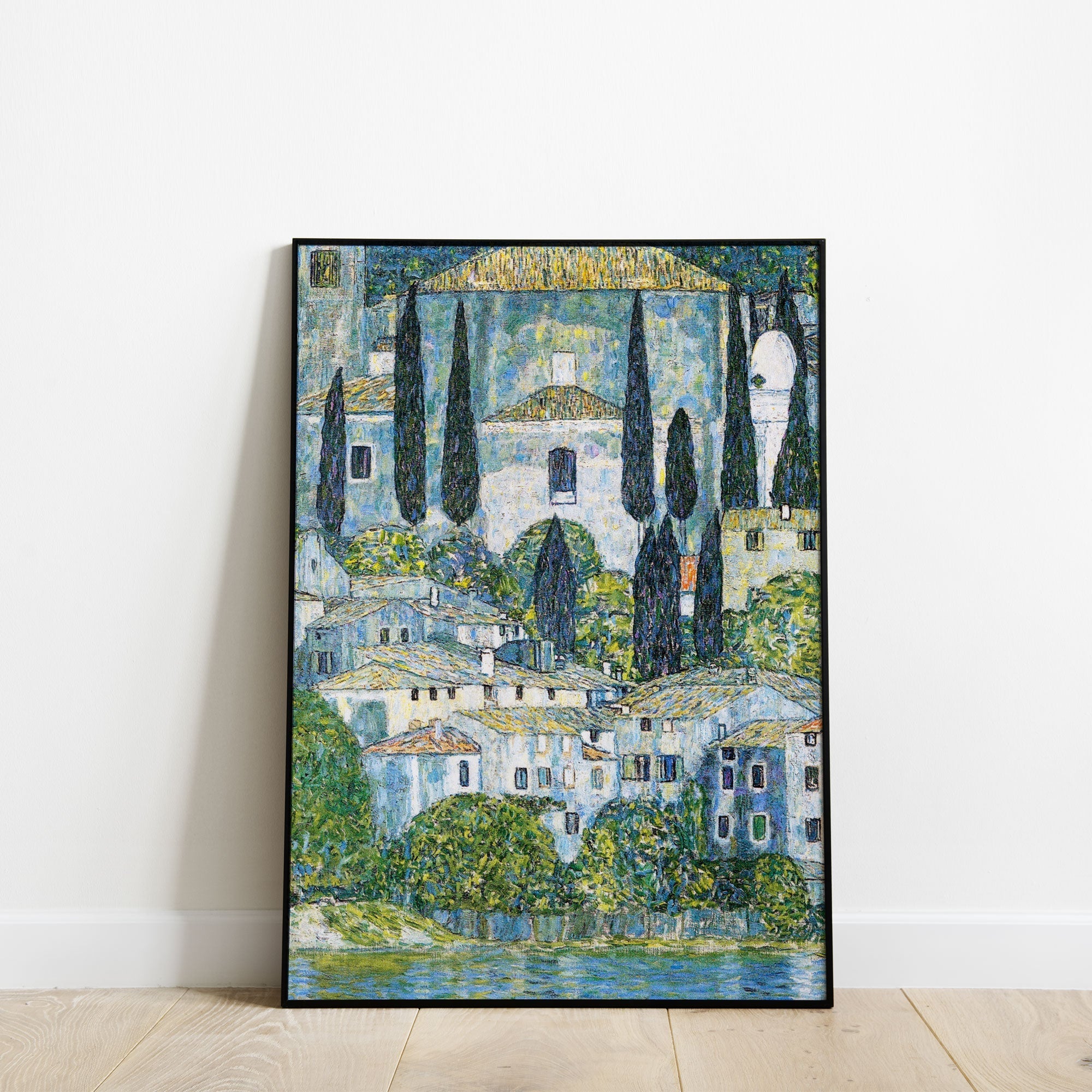 Gustav Klimt Church in Cassone 1913 | Italian Landscape Print