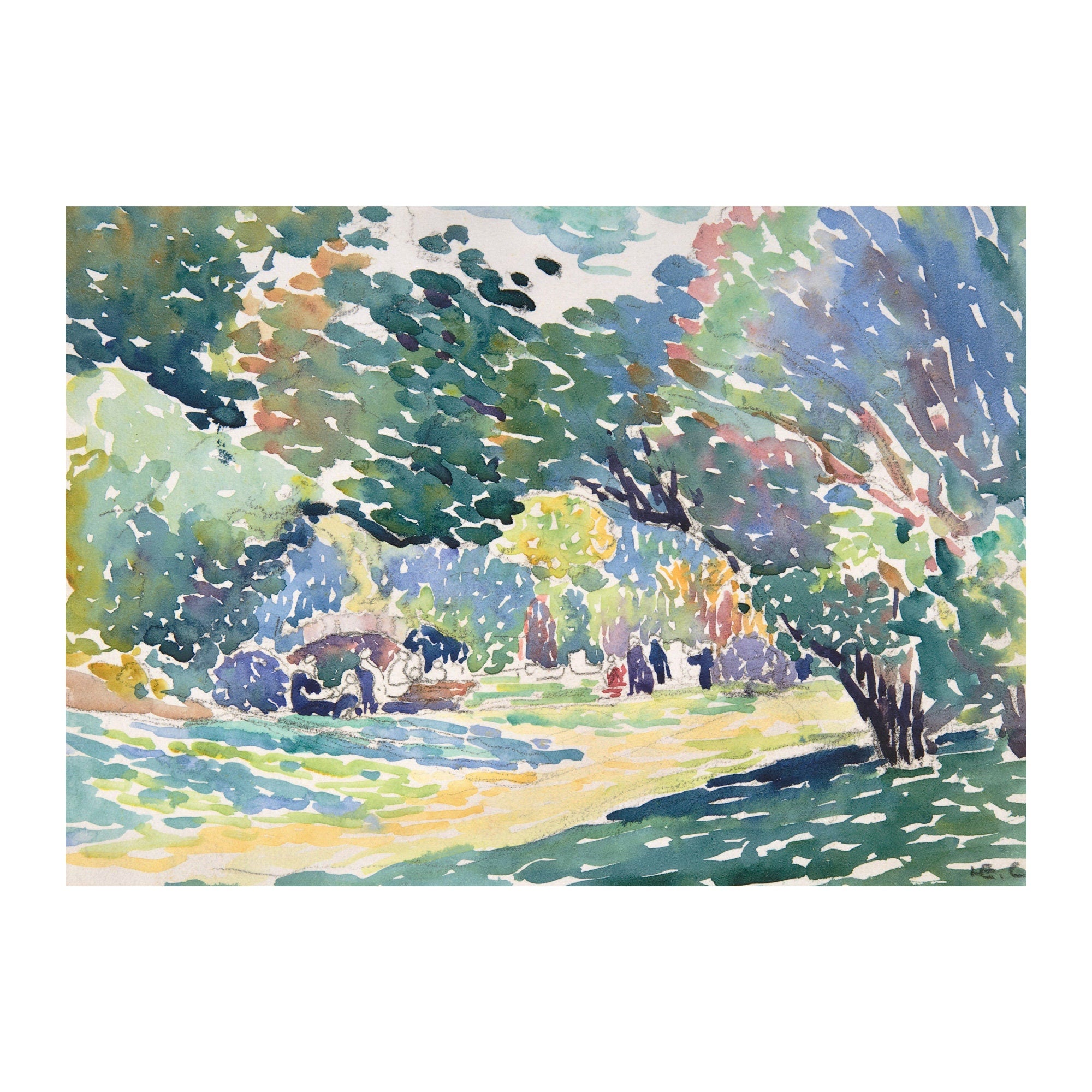 Landscape Impressionist Art - Hartsholme Prints