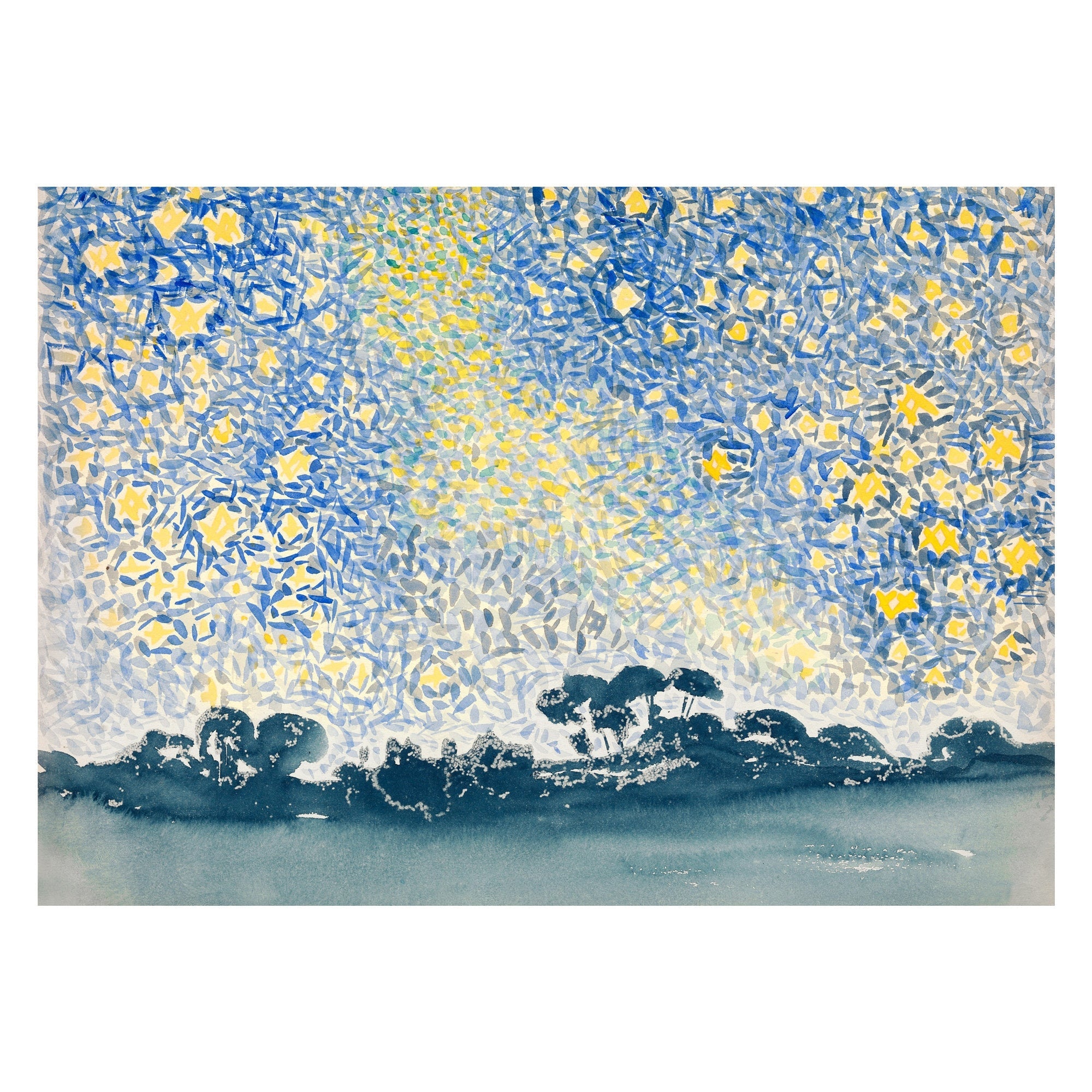 Landscape with Stars - Hartsholme Prints