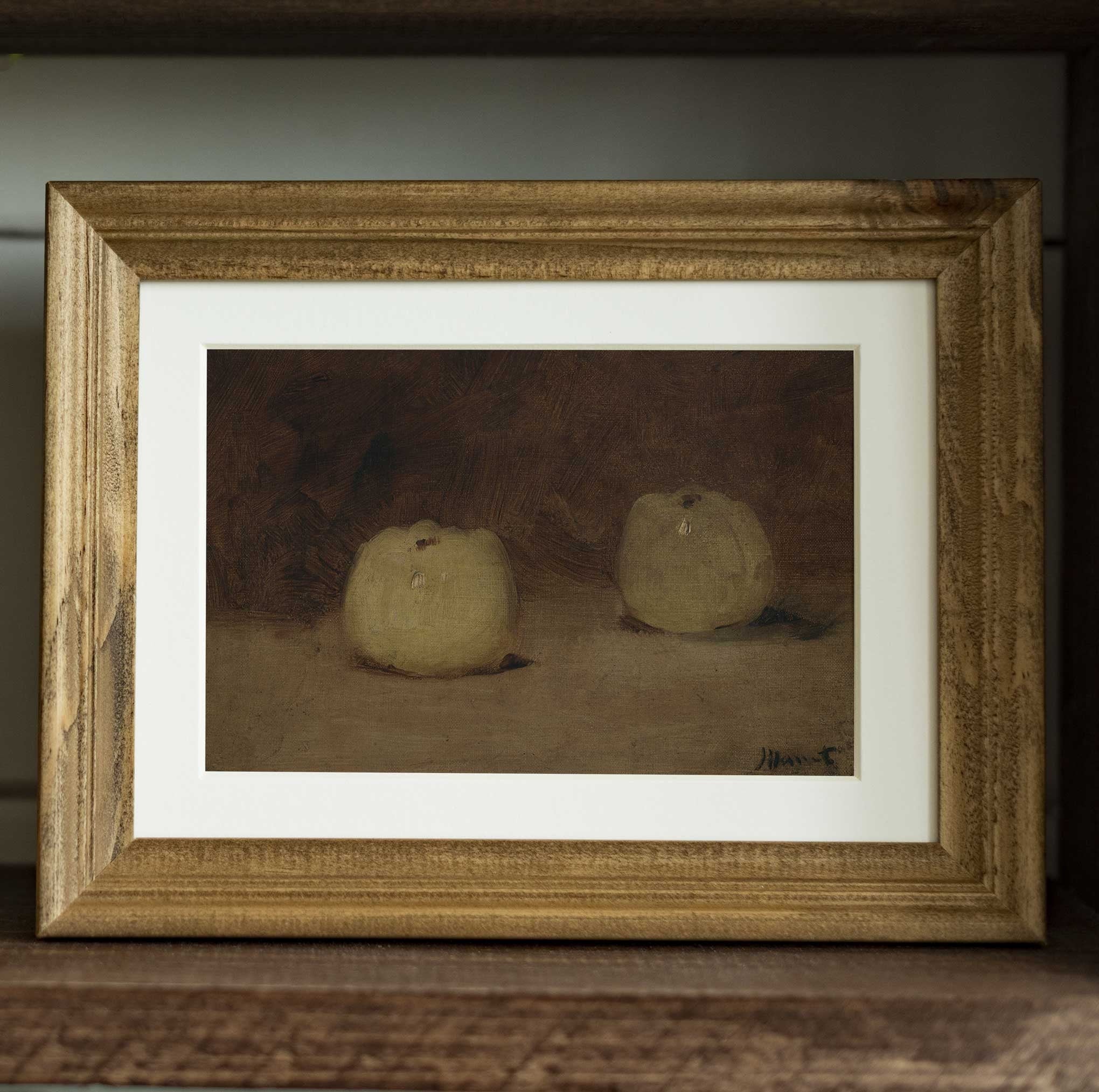 Moody Apples Still Life Print - Hartsholme Prints