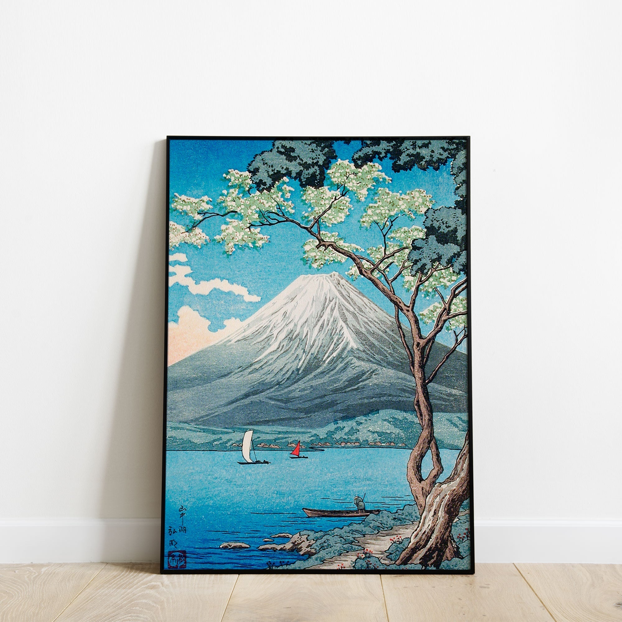 Mount Fuji from Lake Yamanaka - Hartsholme Prints