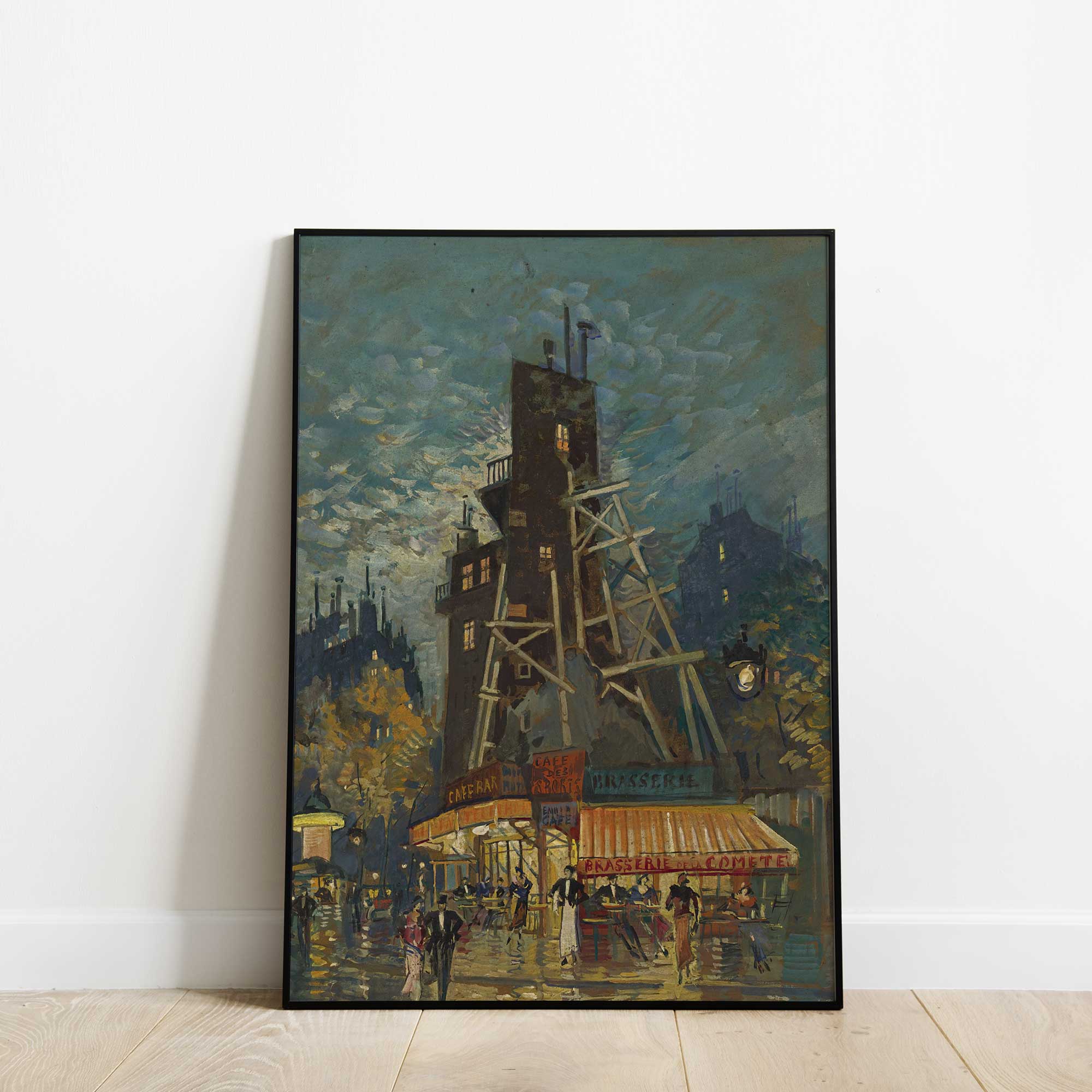 Paris Landscape Print - Hartsholme Prints