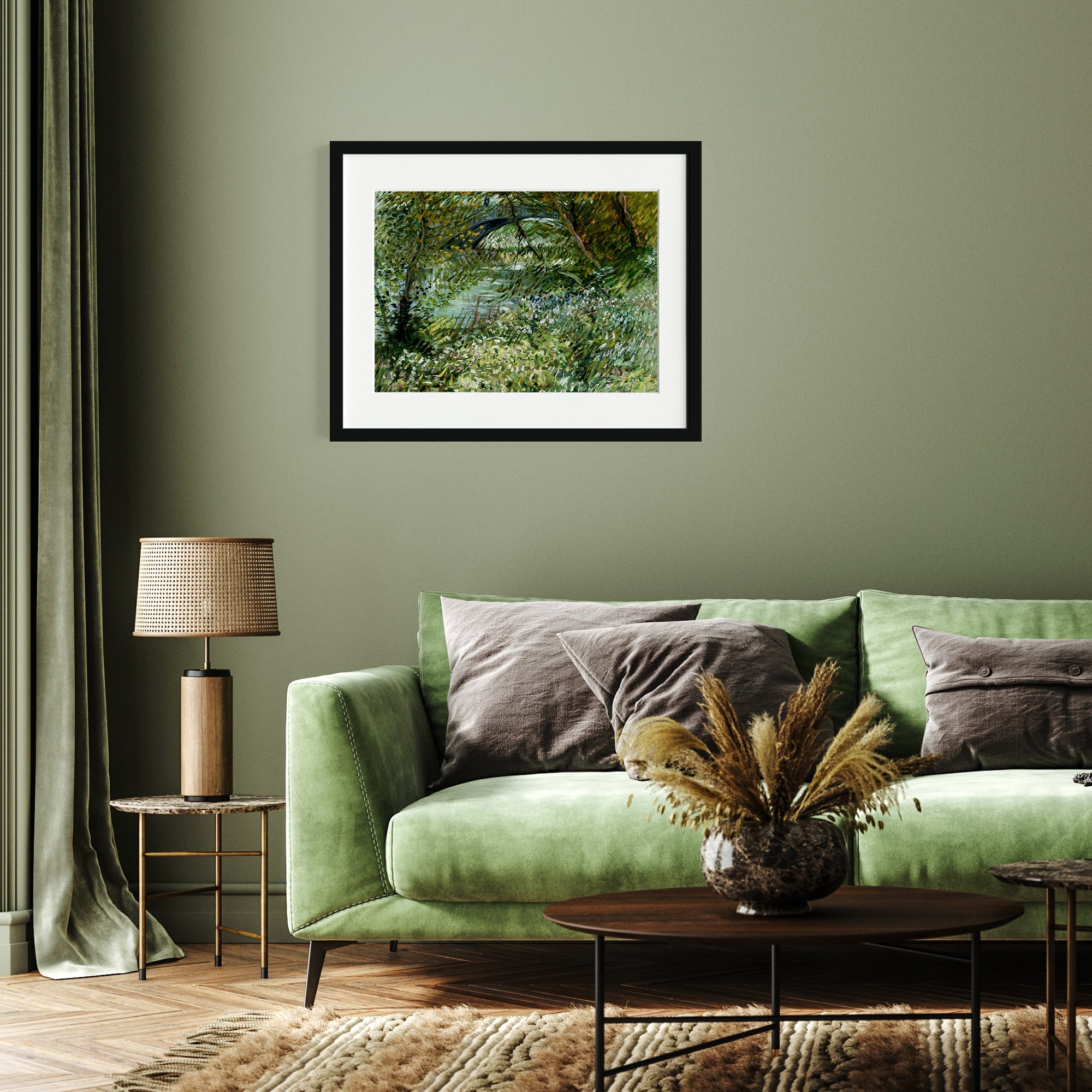 River Bank in Springtime - Hartsholme Prints