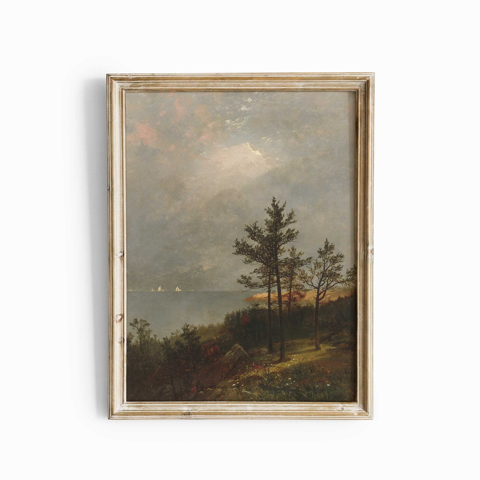 Vintage Autumn Lake - Hartsholme Prints