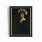 Vintage Moody Dark Portrait of a Woman, Fine Art Print - Hartsholme Prints