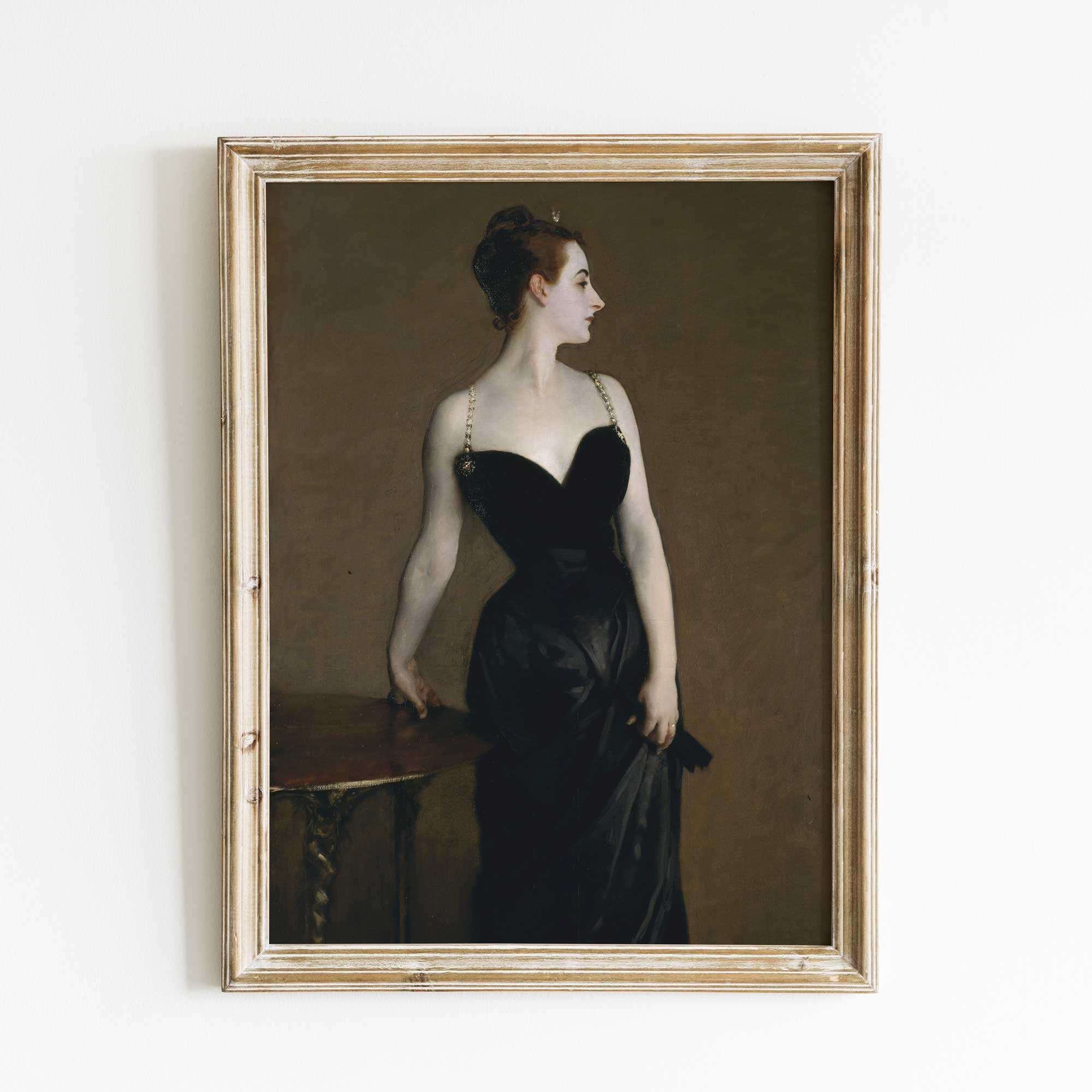 Vintage Portrait: Madame X - Hartsholme Prints