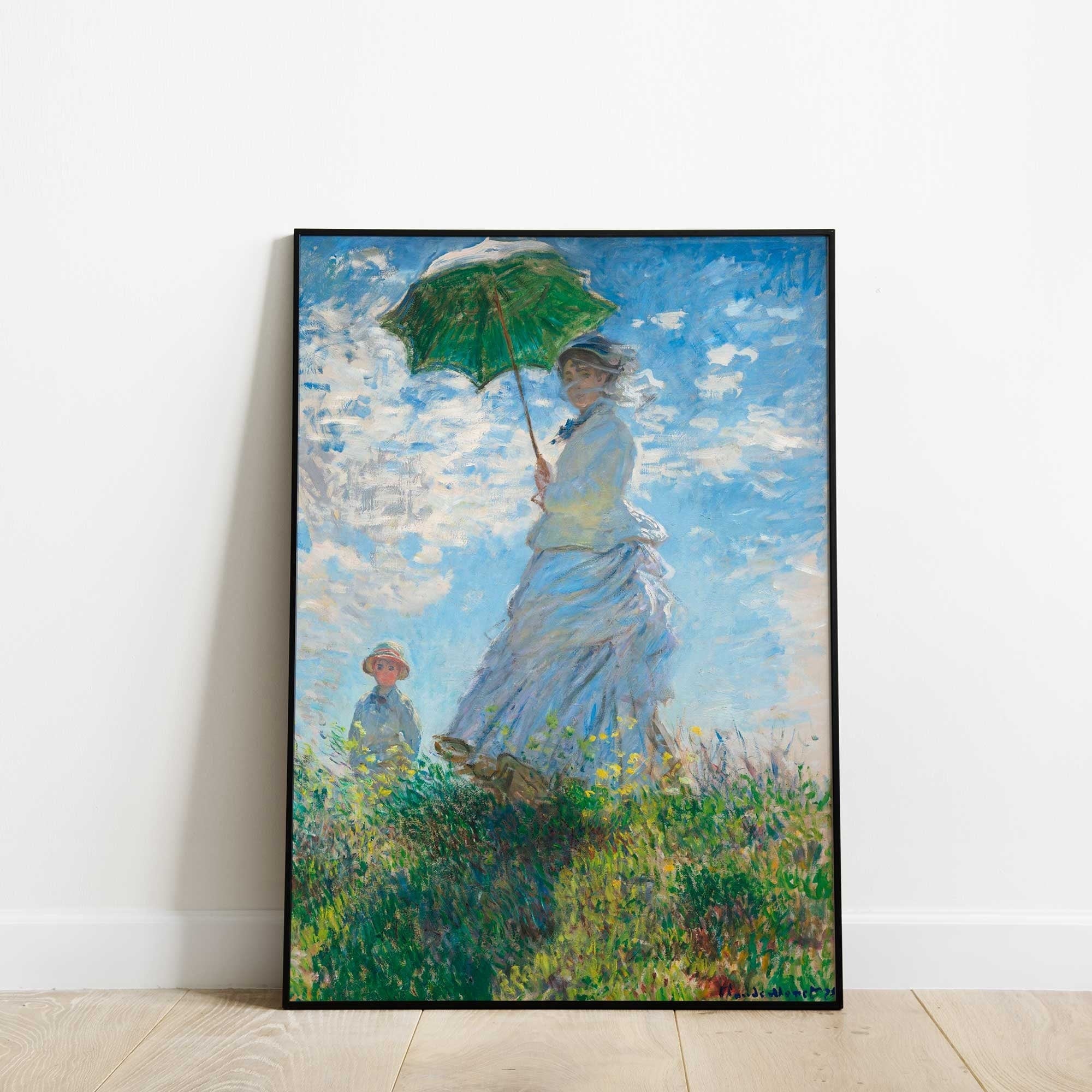 Vintage Portrait Print, Woman with a Parasol - Hartsholme Prints