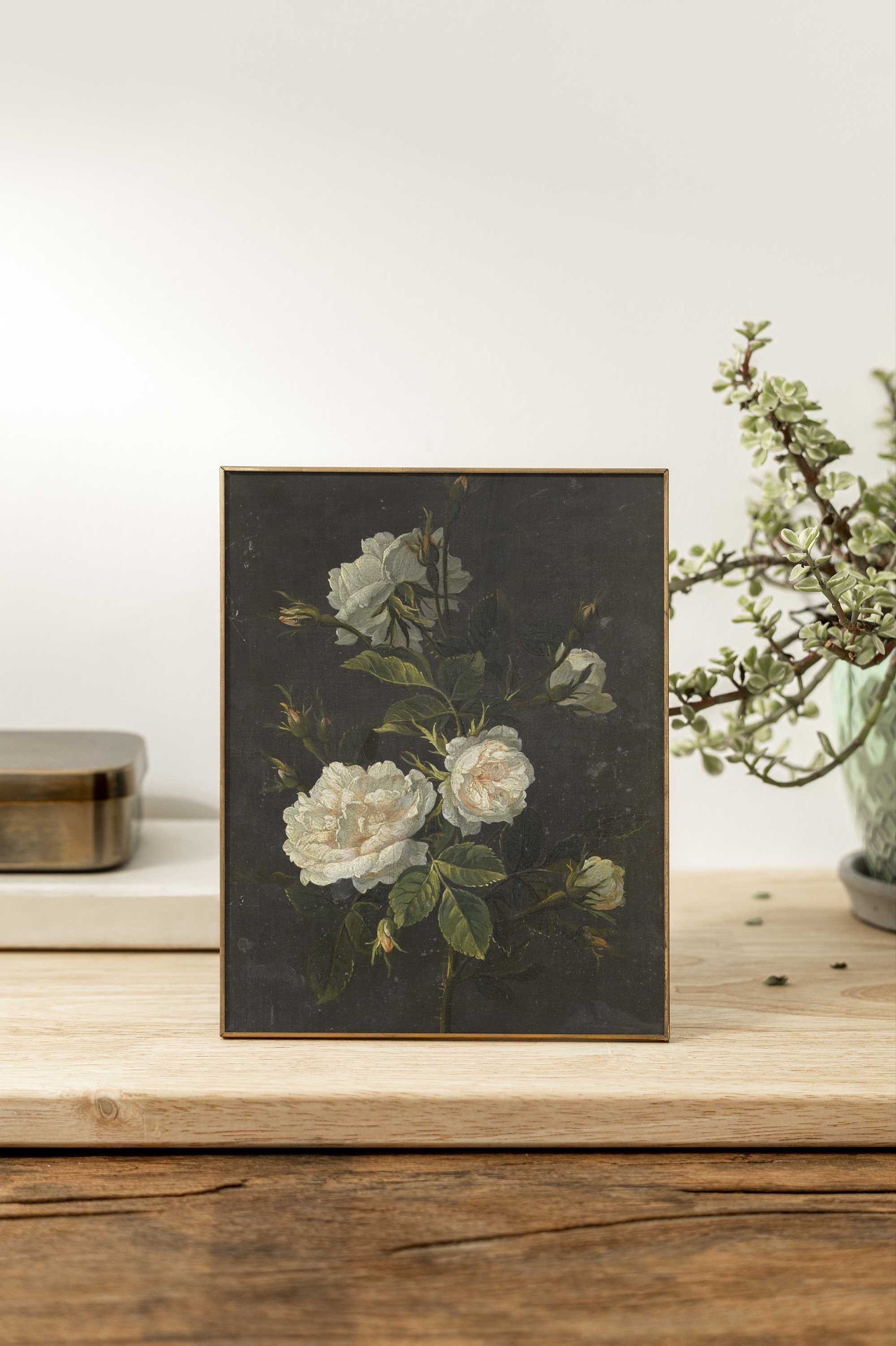 Vintage Roses French Still Life, Fine Art Print - Hartsholme Prints
