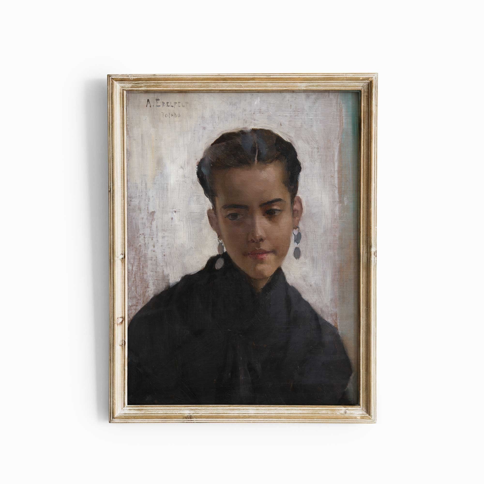 Vintage Victorian Portrait, Fine Art Print - Hartsholme Prints