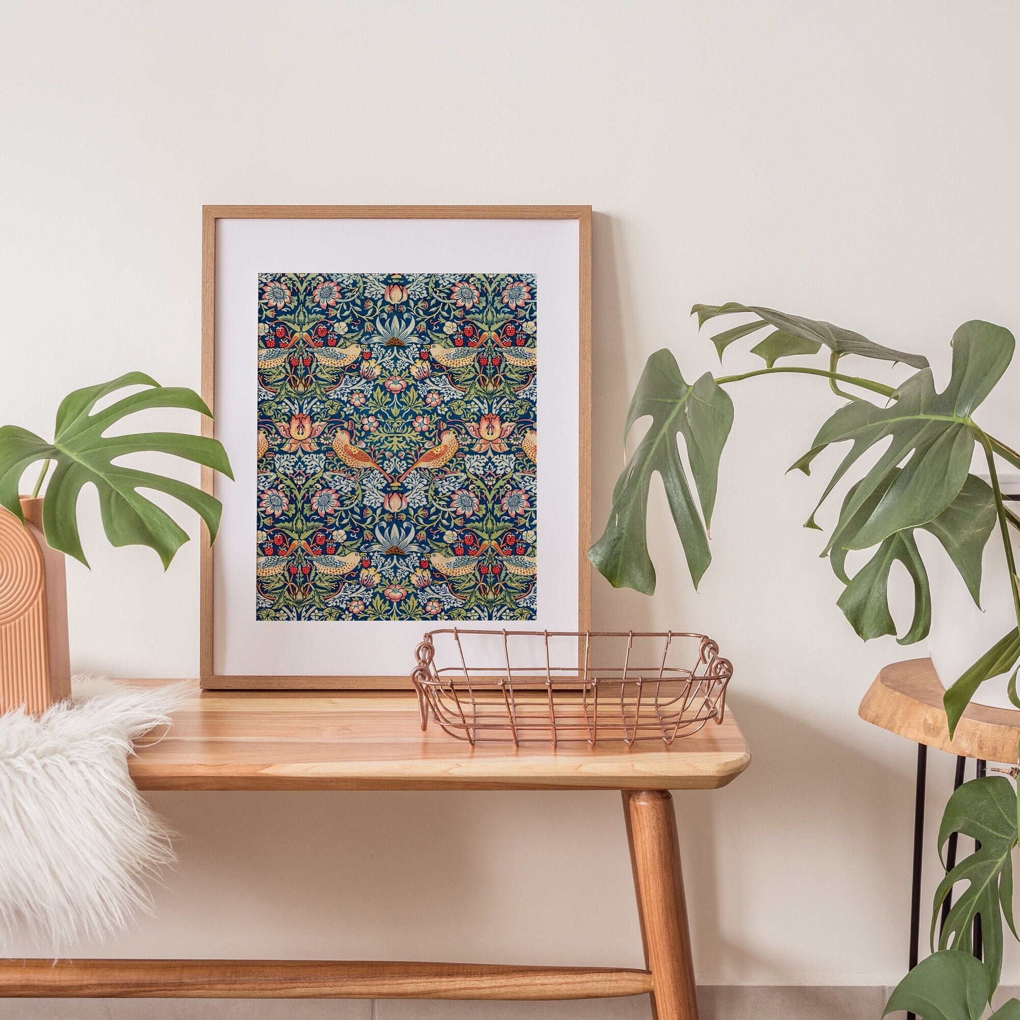 William Morris The Strawberry Thief Print - Hartsholme Prints