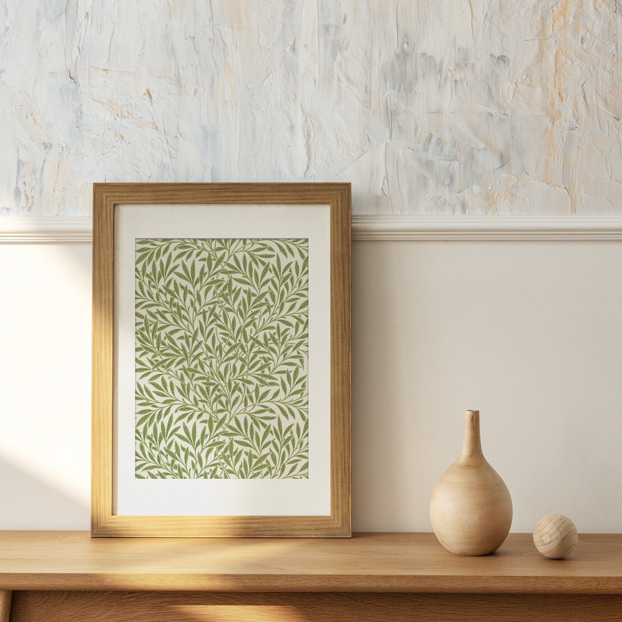 William Morris Willow Pattern Print - Hartsholme Prints